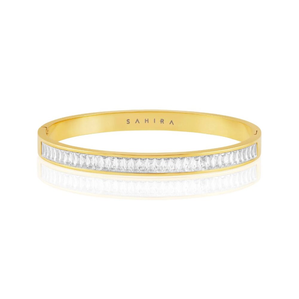 Sahira Jewelry Design - Nicola Cz Bracelet: Gold